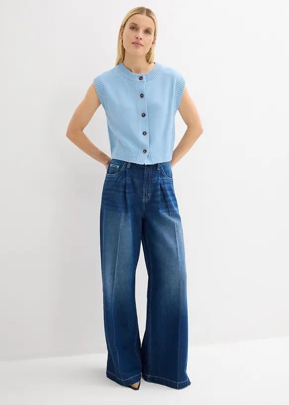 Strikkevest, bonprix