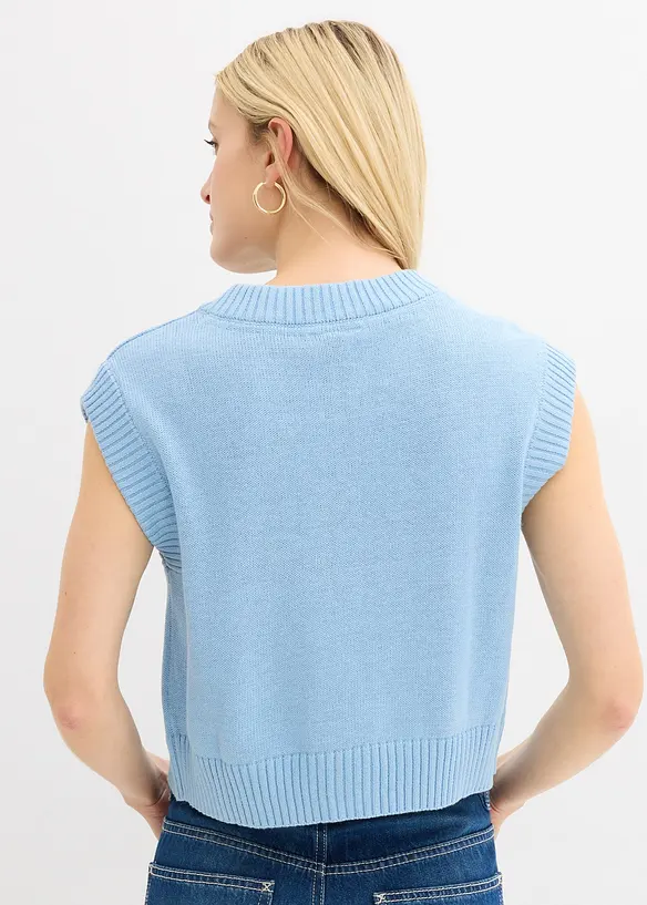 Strikkevest, bonprix