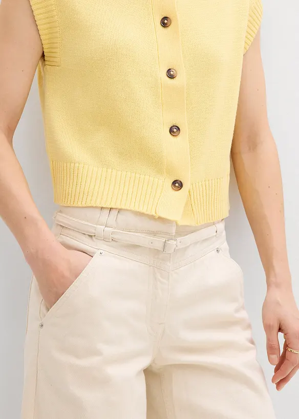 Strikkevest, bonprix