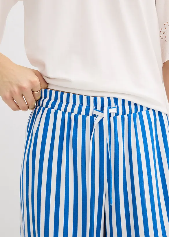 Vid bukse i lett viskosemiks, bonprix