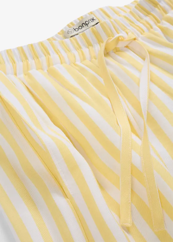 Vid bukse i lett viskosemiks, bonprix