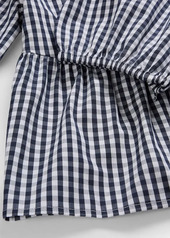 Bluse med knyting, bonprix