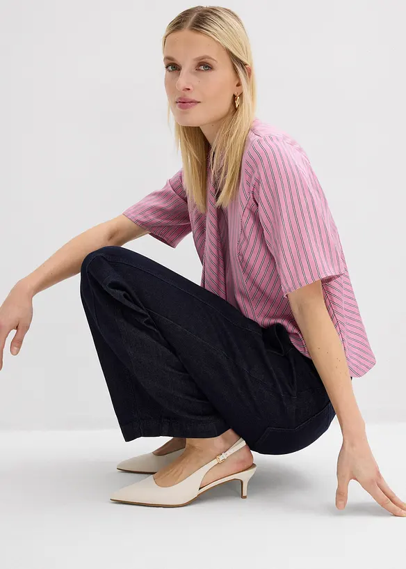 Barrel jeans, Mid Waist, bonprix