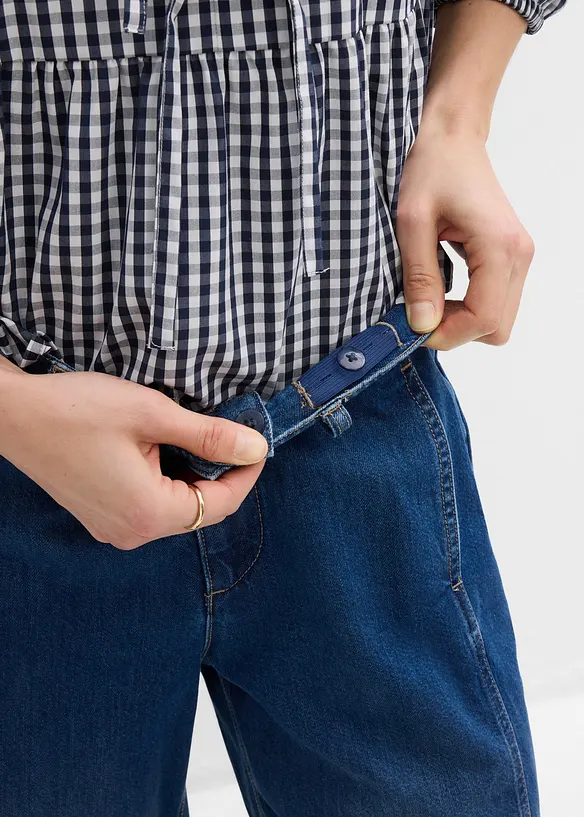 Barrel jeans, Mid Waist, bonprix