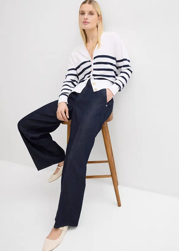 Wide Leg-jeans, Straight, bonprix