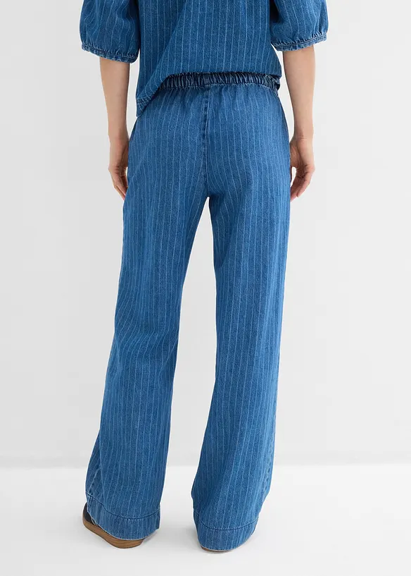 Pull on-Wide Leg-jeans, bonprix