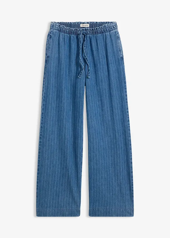 Pull on-Wide Leg-jeans, bonprix