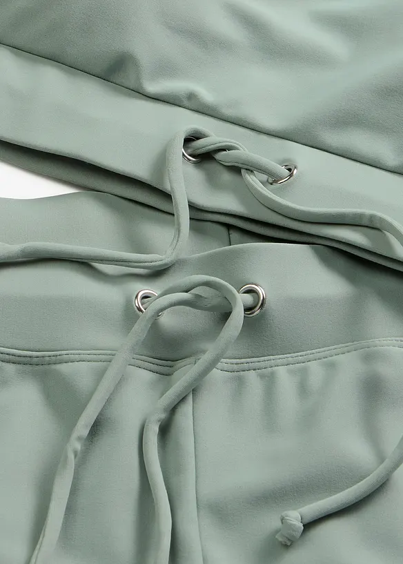 Bustier-bikini med badeshorts (2-delt sett), bonprix