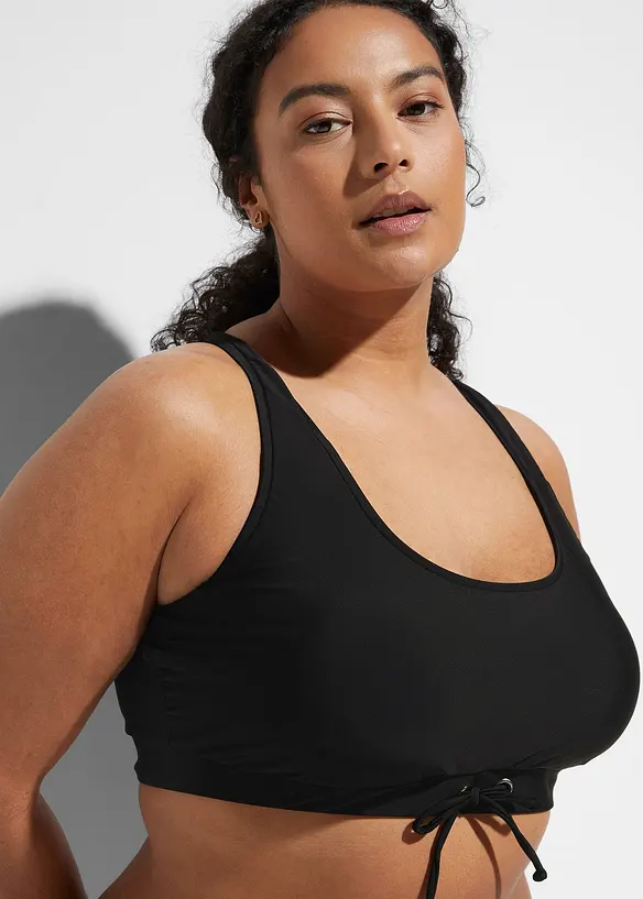 Bustier-bikini med badeshorts (2-delt sett), bonprix