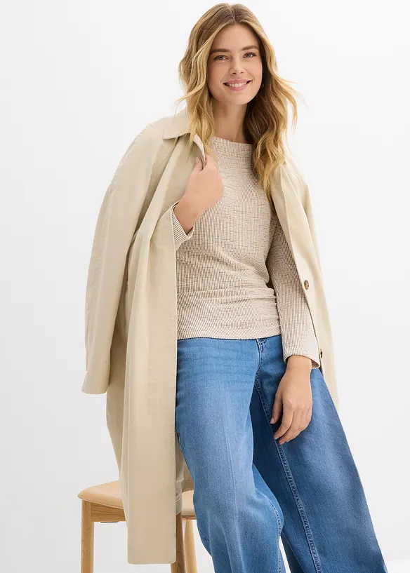 Topp av myk viskosemiks, bonprix