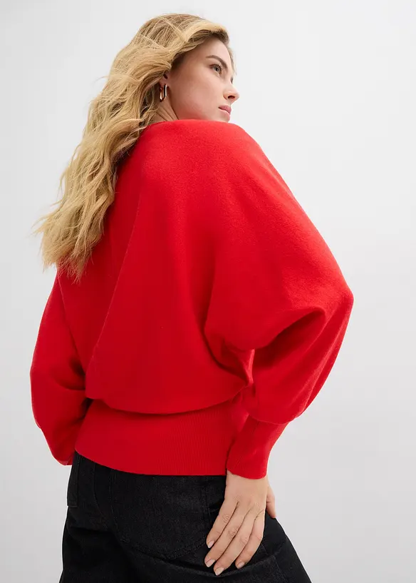 Genser med flaggermusermer, bonprix