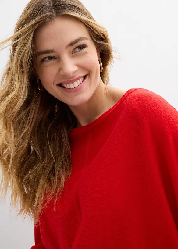 Genser med flaggermusermer, bonprix