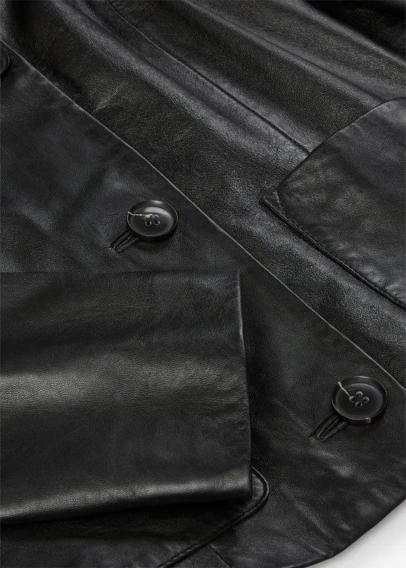 Skinnjakke i lammenappa, bonprix