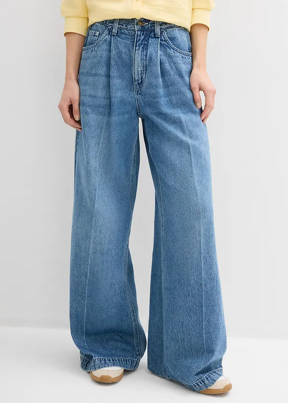 Super Wide Leg-jeans, bonprix