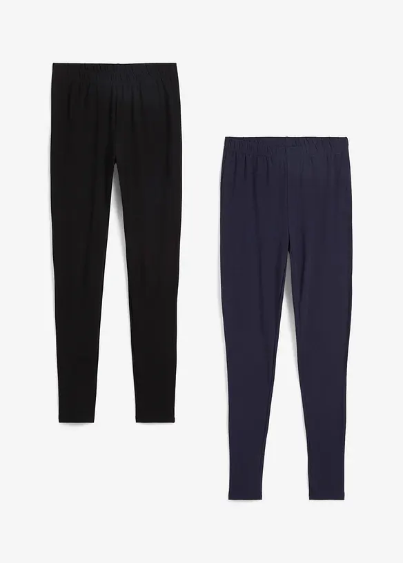Leggings (2-pack), bonprix