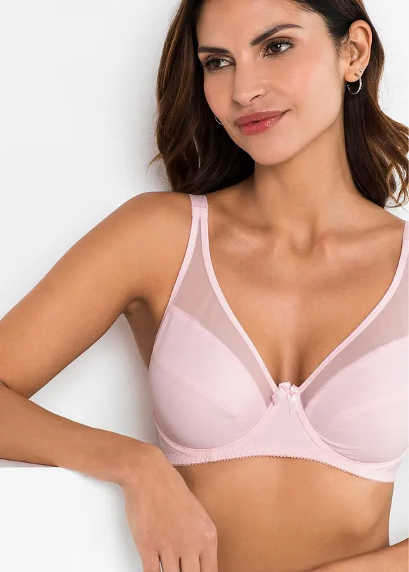 B&oslash;yle-BH med mesh (2-pack), bonprix