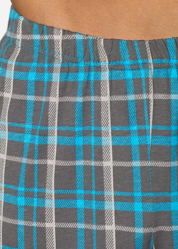 Pyjamas i 100% bomull med lange ermer, bonprix