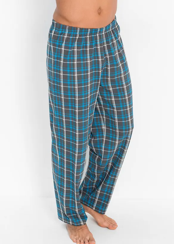 Pyjamas i 100% bomull med lange ermer, bonprix