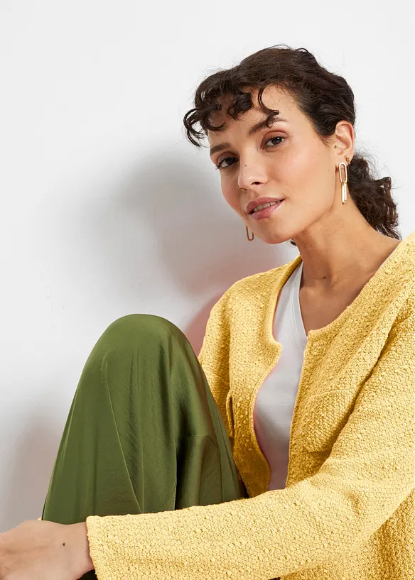 Cardigan i boucl&eacute;, bonprix