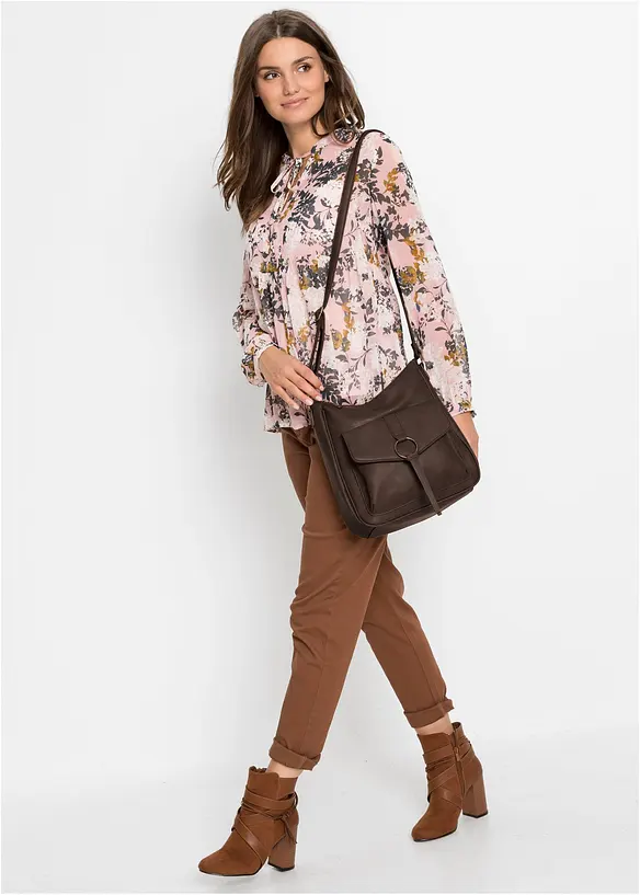 Skulderveske med spennedetalj, bonprix