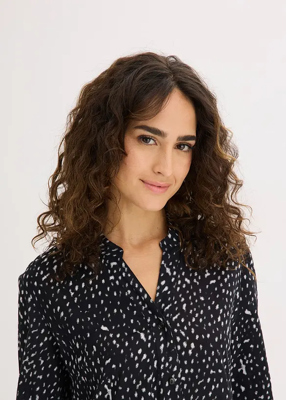 Midikjole i 100% bomull, bonprix