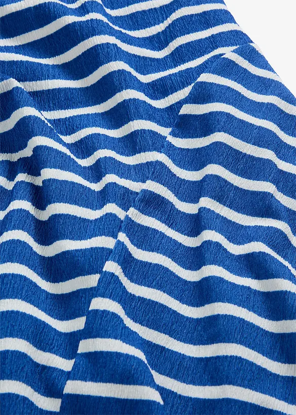 Maxikjole med asymmetrisk fald, bonprix