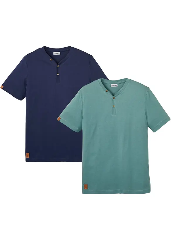 Bestefartr&oslash;ye i &oslash;kologisk bomull  (2-pack), bonprix