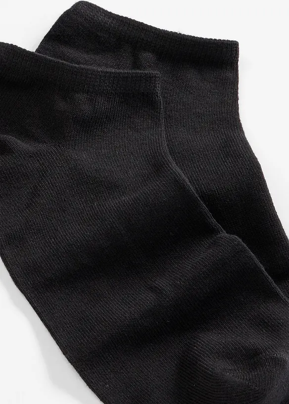 Sneakerssokker med &oslash;kologisk bomull (8-pack), bonprix