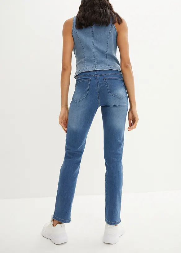 Straight-jeans Mid Waist, stretch, bonprix