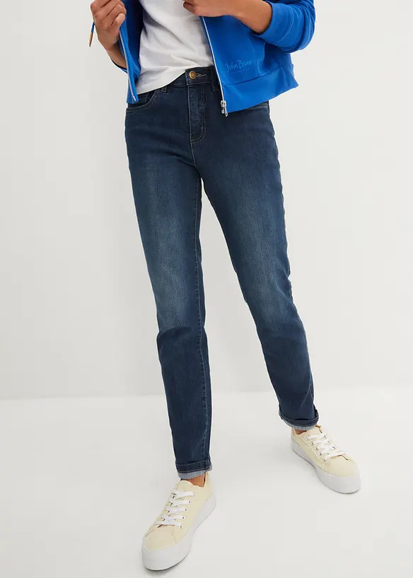 Straight-jeans Mid Waist, stretch, bonprix