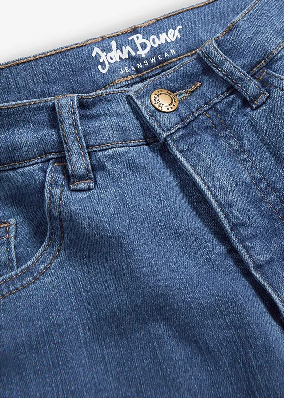 Straight-jeans Mid Waist, stretch, bonprix