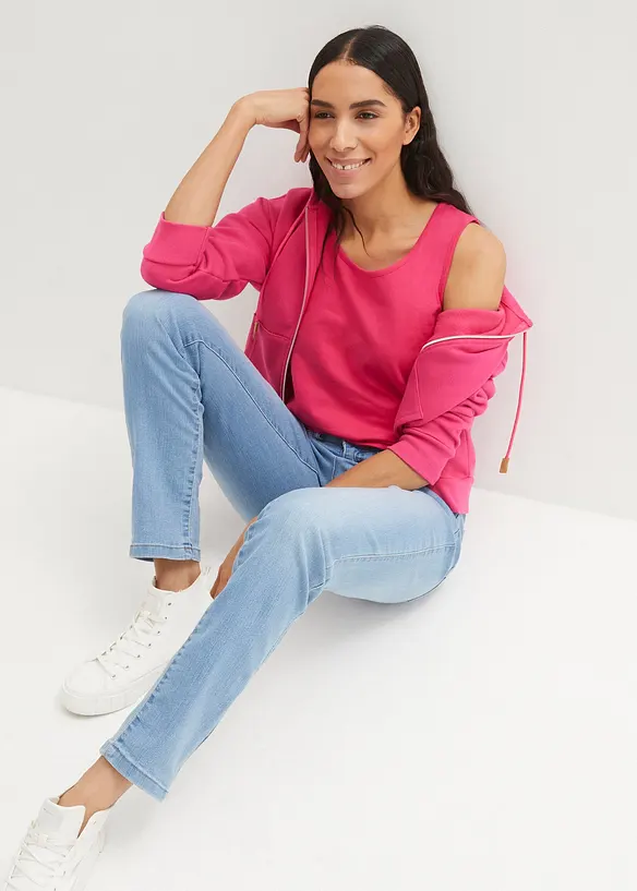 Straight-jeans Mid Waist, stretch, bonprix