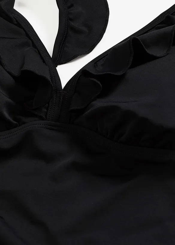 Badedrakt med volanger, bonprix