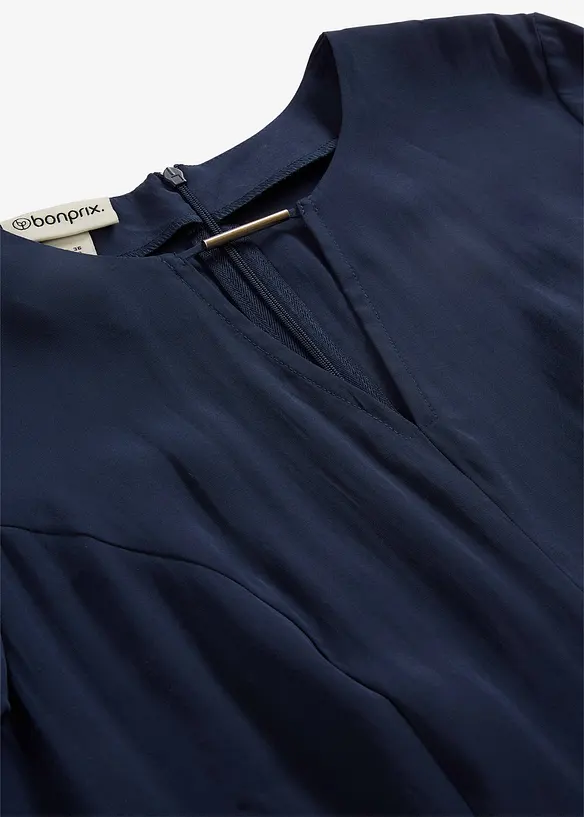 Kjole i lett viskosemiks, bonprix