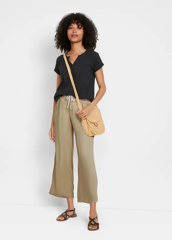 Bomullstopp, kortermet, bonprix