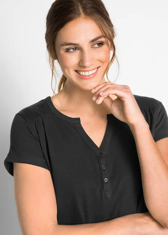 Bomullstopp, kortermet, bonprix