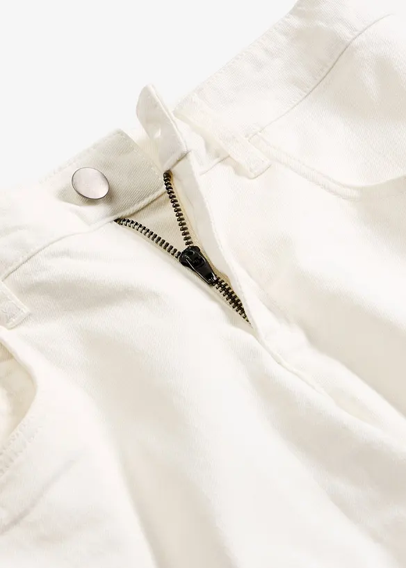 Twillbukse i bomull med stretch, bonprix