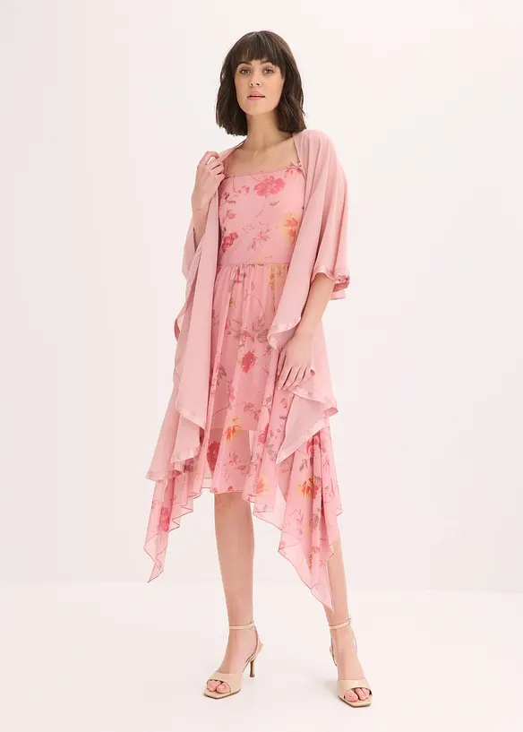 Stola med sateng, bonprix