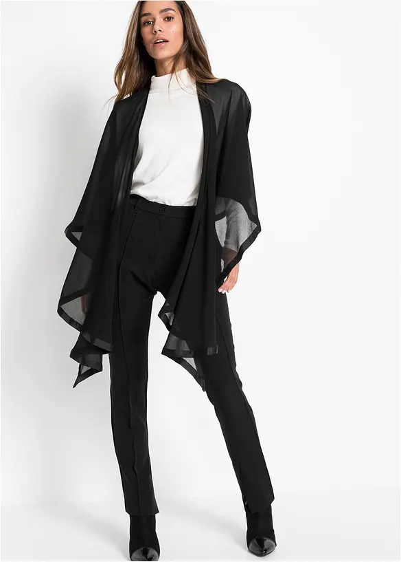 Stola med sateng, bonprix