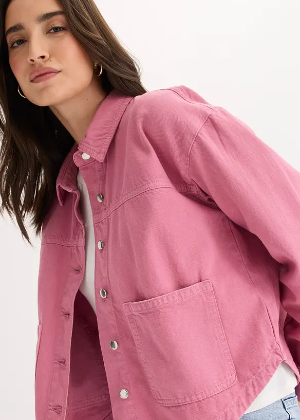 Skjortejakke i 100% bomull, bonprix