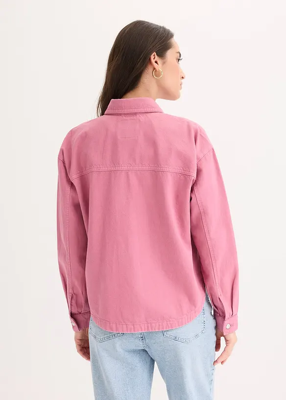 Skjortejakke i 100% bomull, bonprix