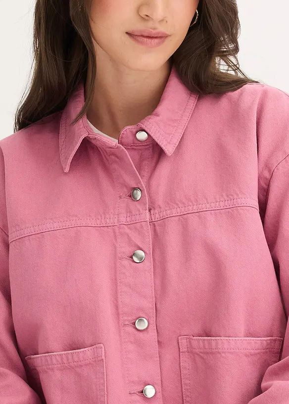 Skjortejakke i 100% bomull, bonprix
