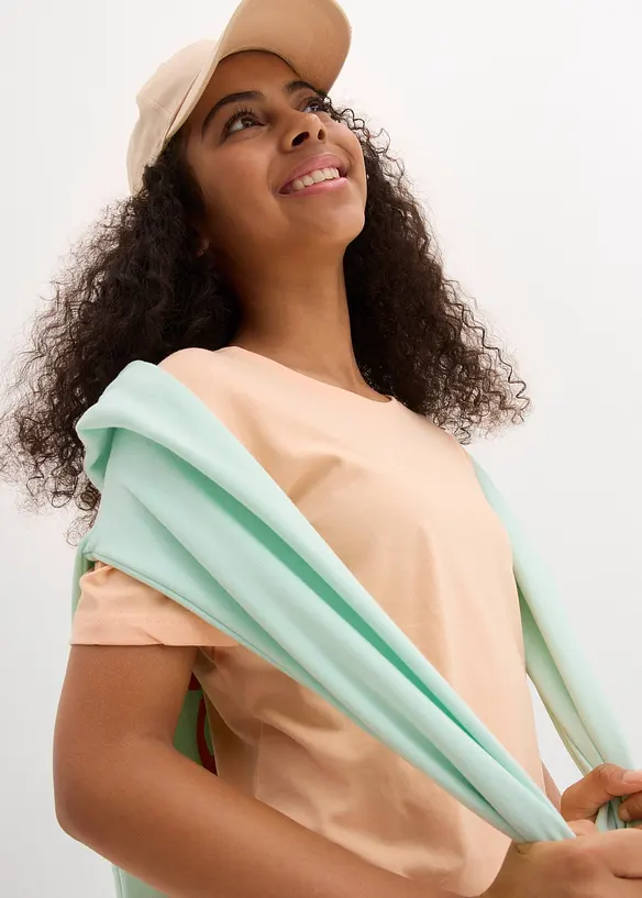 T-skjorte i 100% &oslash;kologisk bomull (3-pack), bonprix