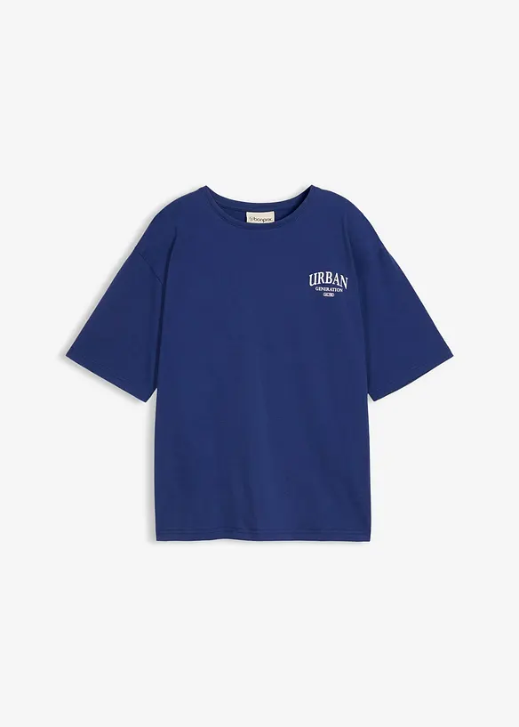 Oversized T-skjorte i 100% &oslash;kologisk bomull, bonprix