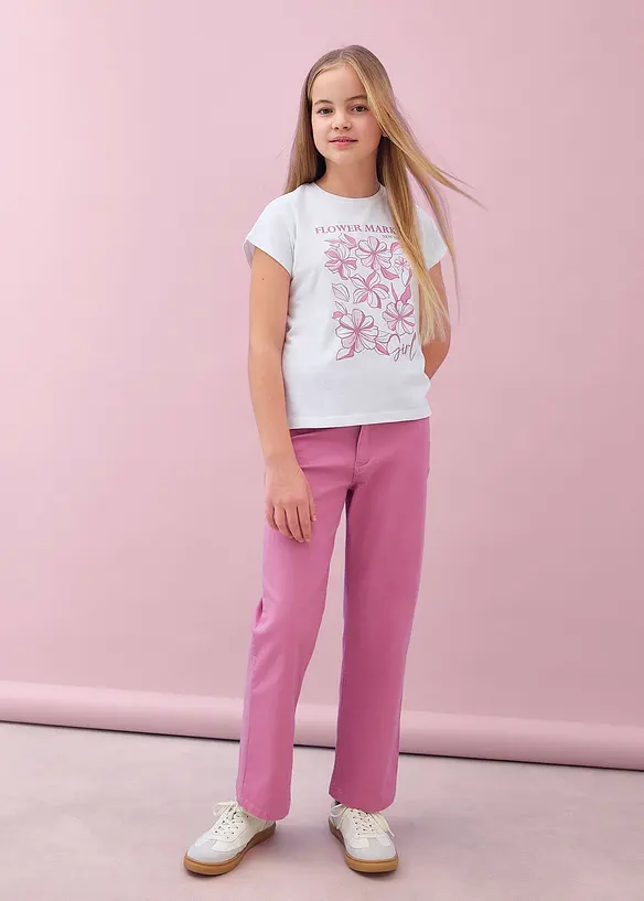 T-skjorte i 100% &oslash;kologisk bomull, bonprix