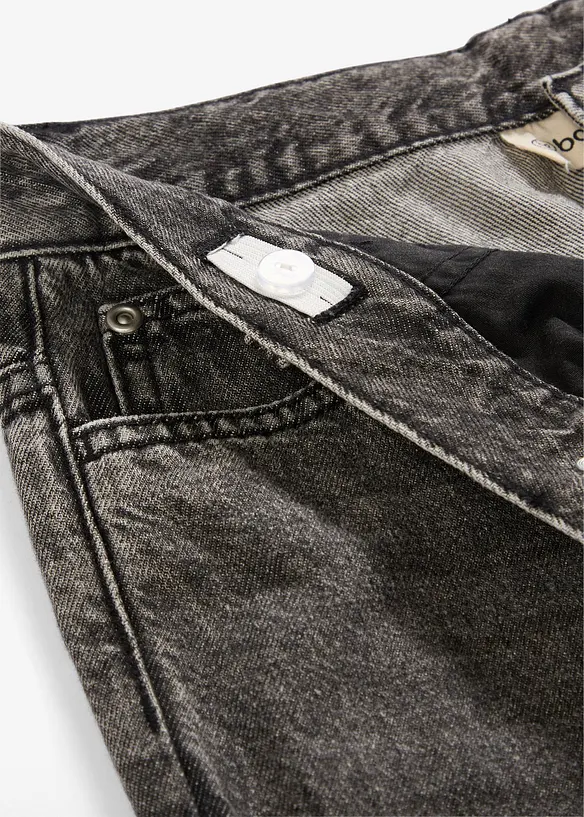 Loose Fit-jeans med regulerbar linning, Straight, bonprix