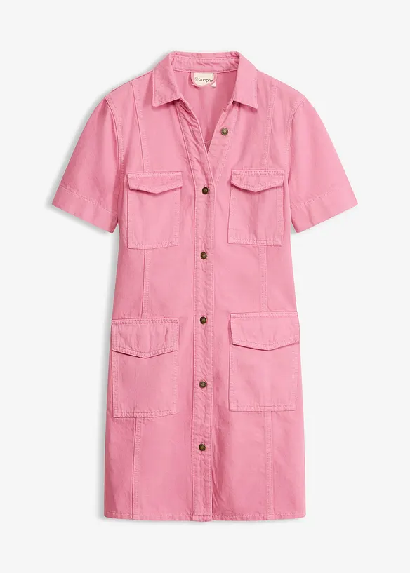 Minikjole i 100% bomull, bonprix