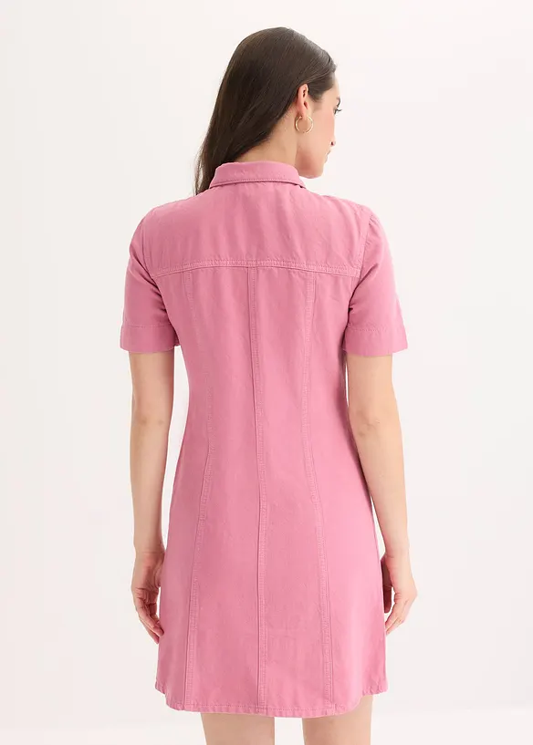 Minikjole i 100% bomull, bonprix