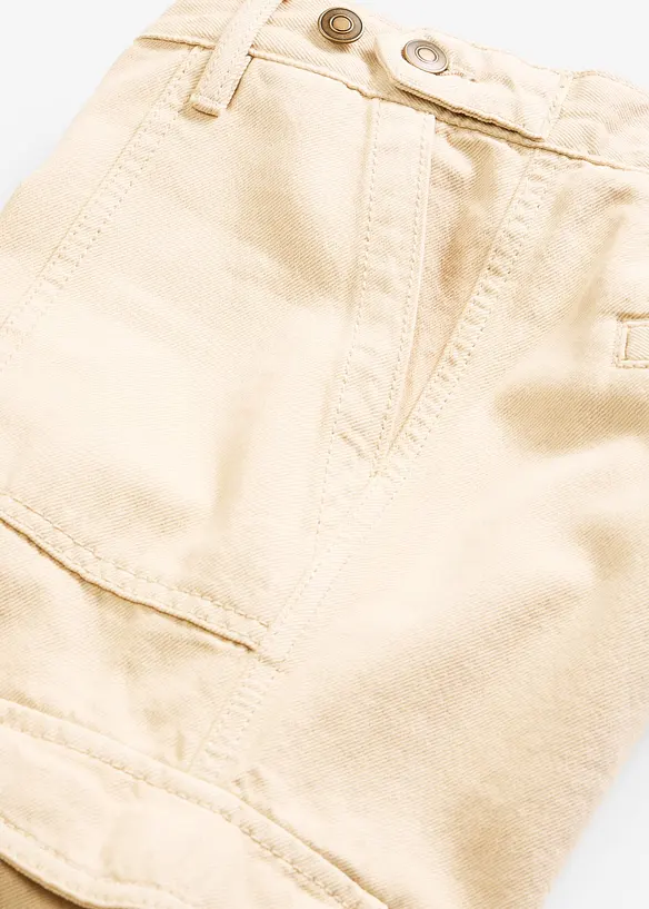 Cargobukse i 100% bomull, bonprix