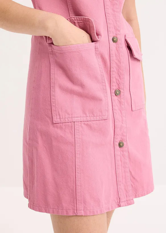 Minikjole i 100% bomull, bonprix